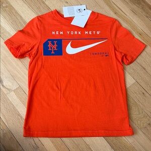 NWT Nike Orange New York Mets Kids Tee ⚾️